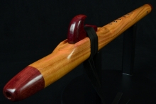 Plum Native American Flute, Minor, Mid G-4, #F50D